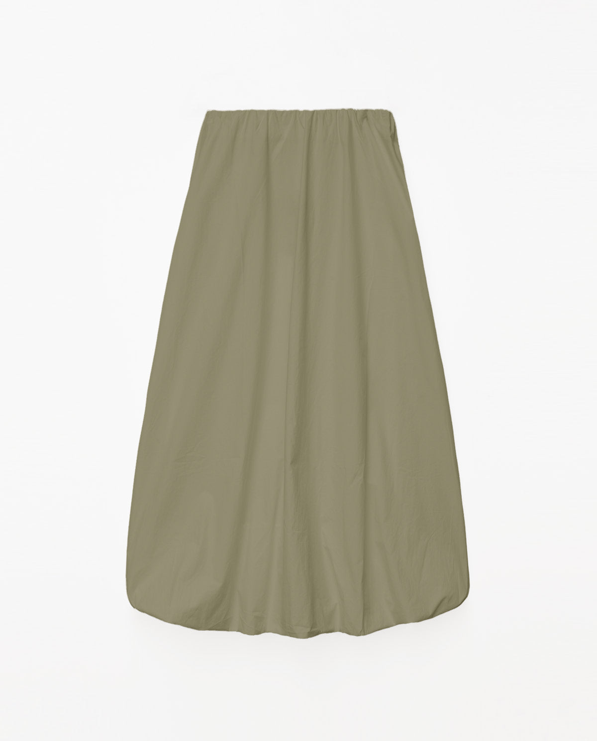 Khaki Balloon Skirt