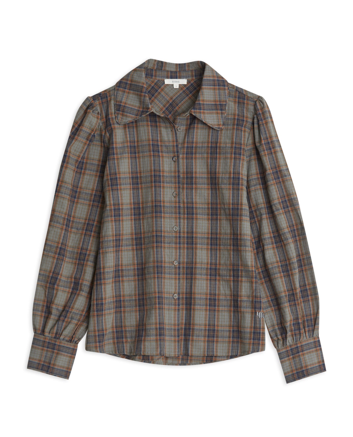 Plaid Blouse