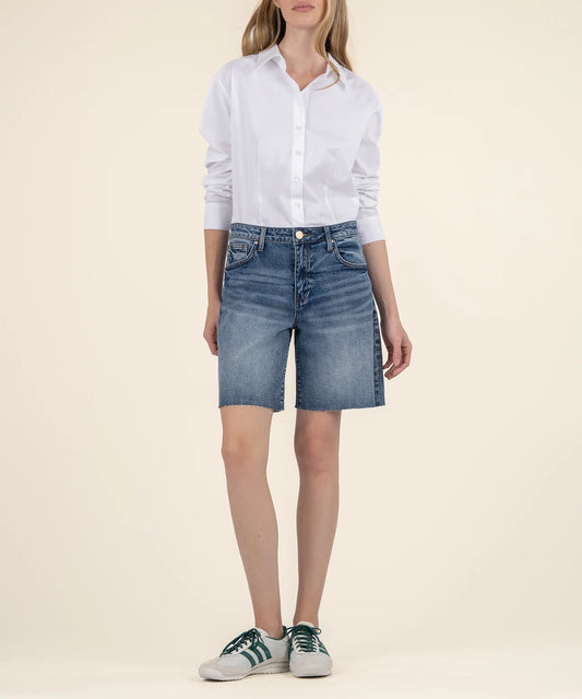 Hailey High Rise Bermuda Shorts