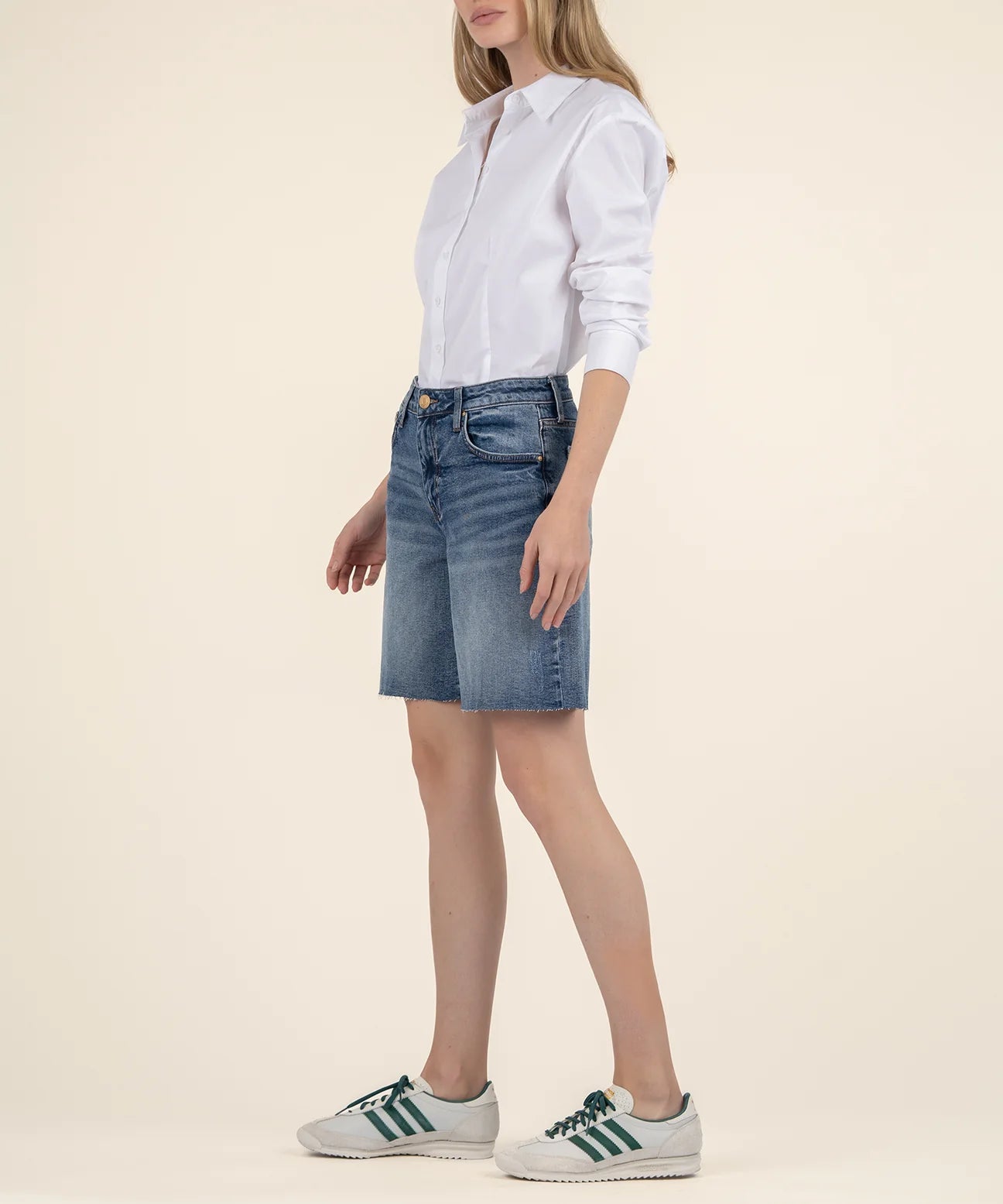 Hailey High Rise Bermuda Shorts