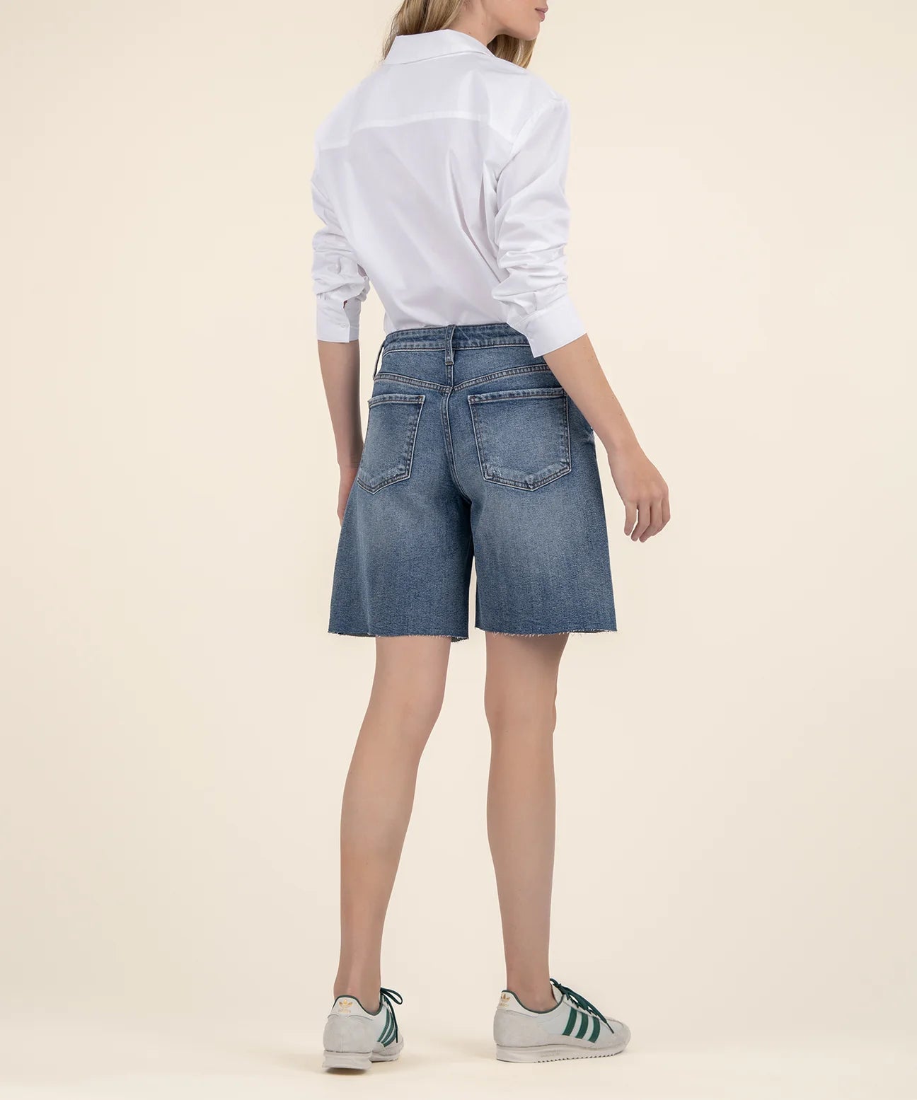 Hailey High Rise Bermuda Shorts