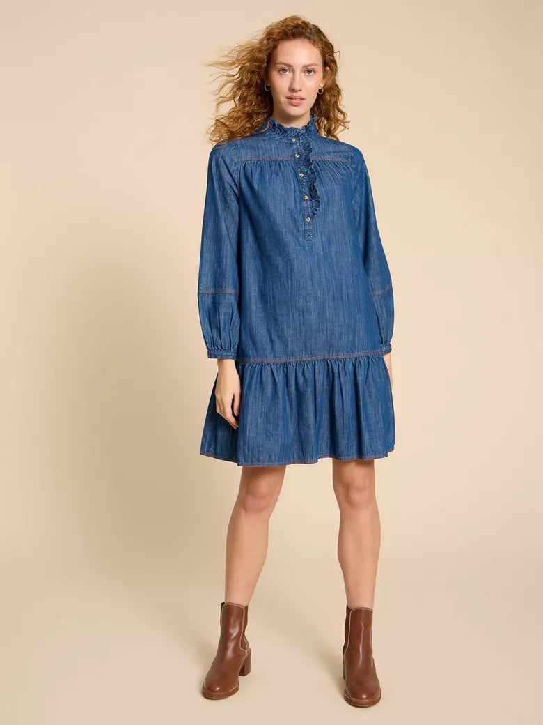 Lemon denim dress hotsell