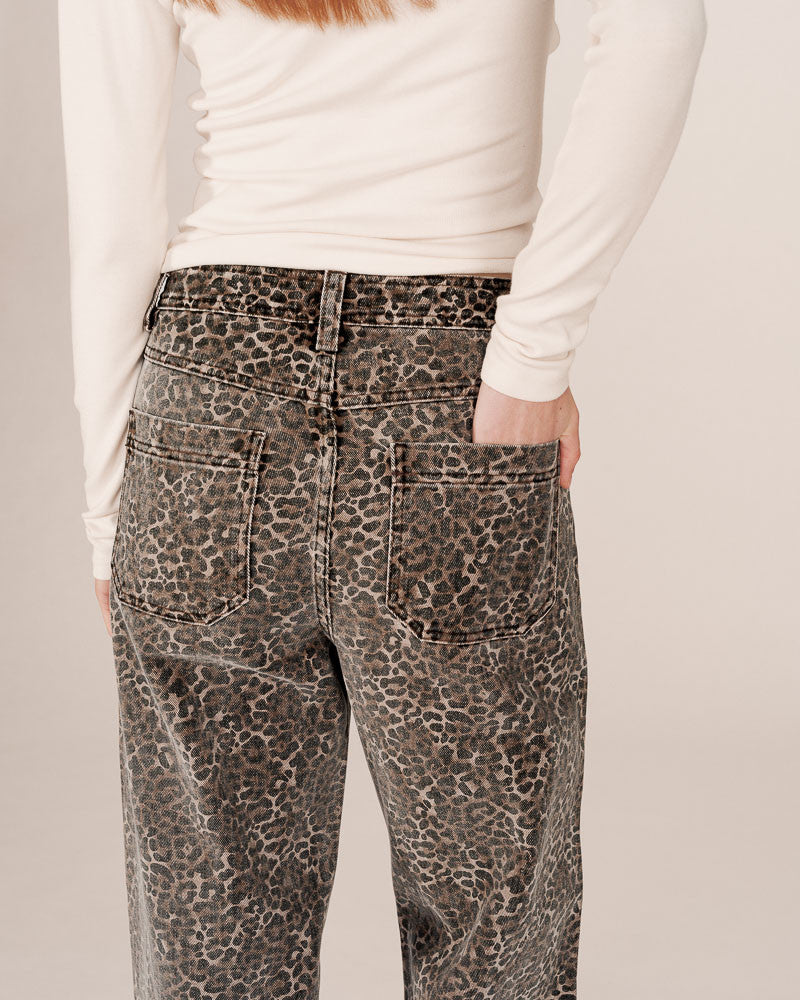 Socca Jeans ~ Leopard