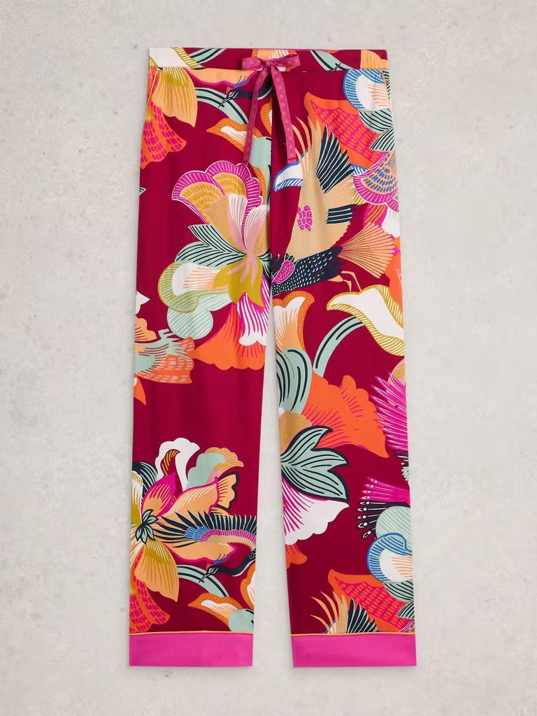 Nina Pyjama Set ~ Red Print