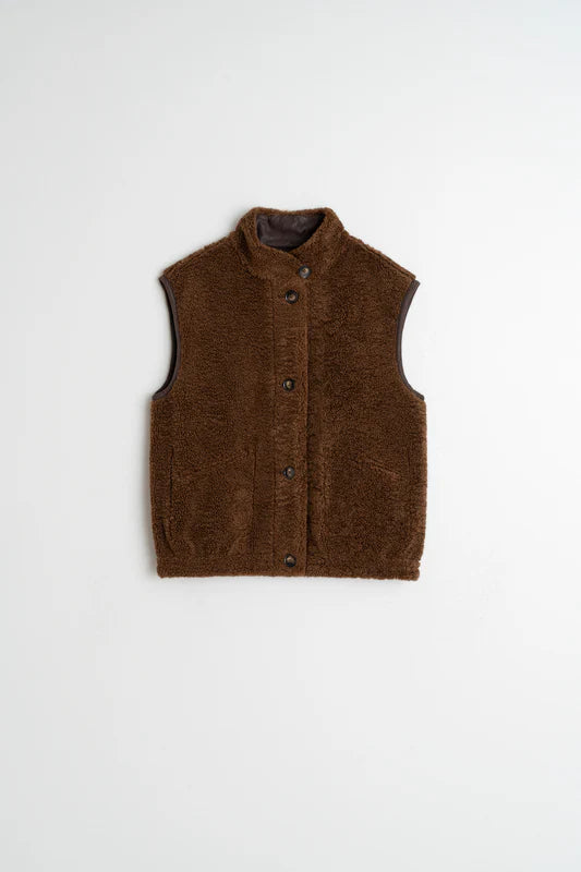 Reversible Teddy Vest