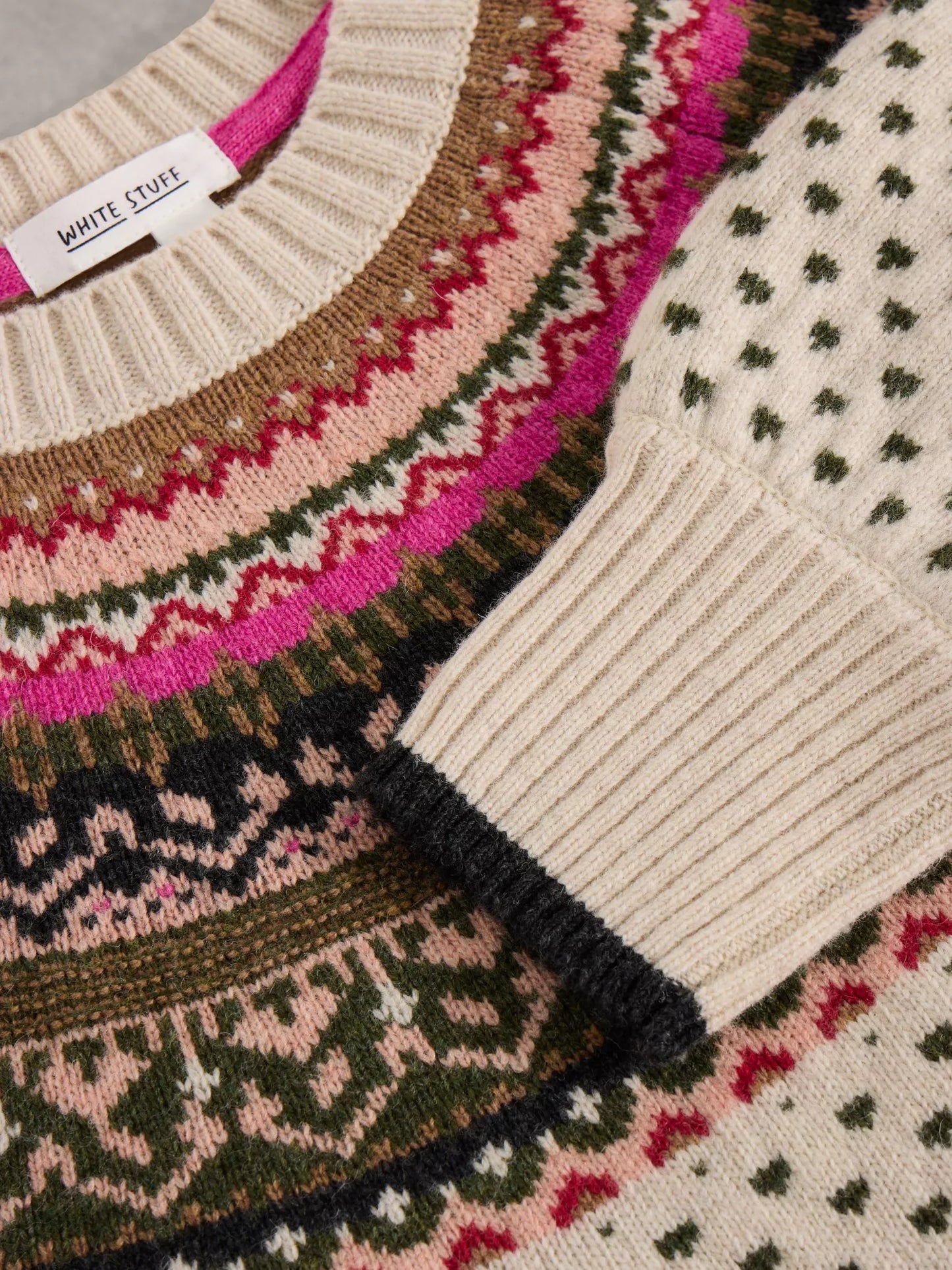 Mini Heart Fairisle Sweater