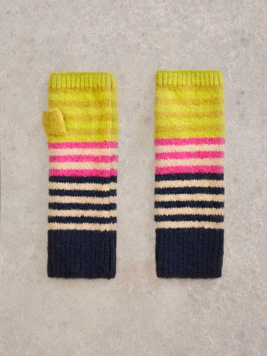 Striped Hand Warmers