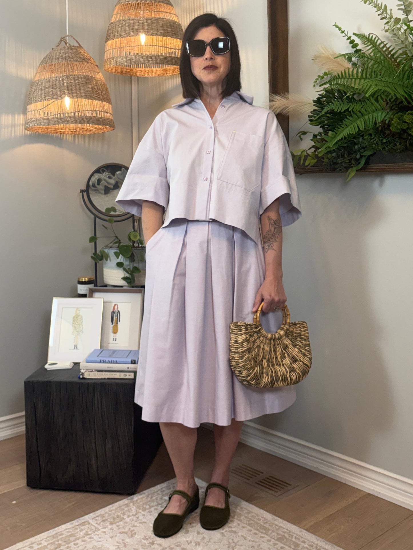 Montego Skirt - Lemon Cyprus