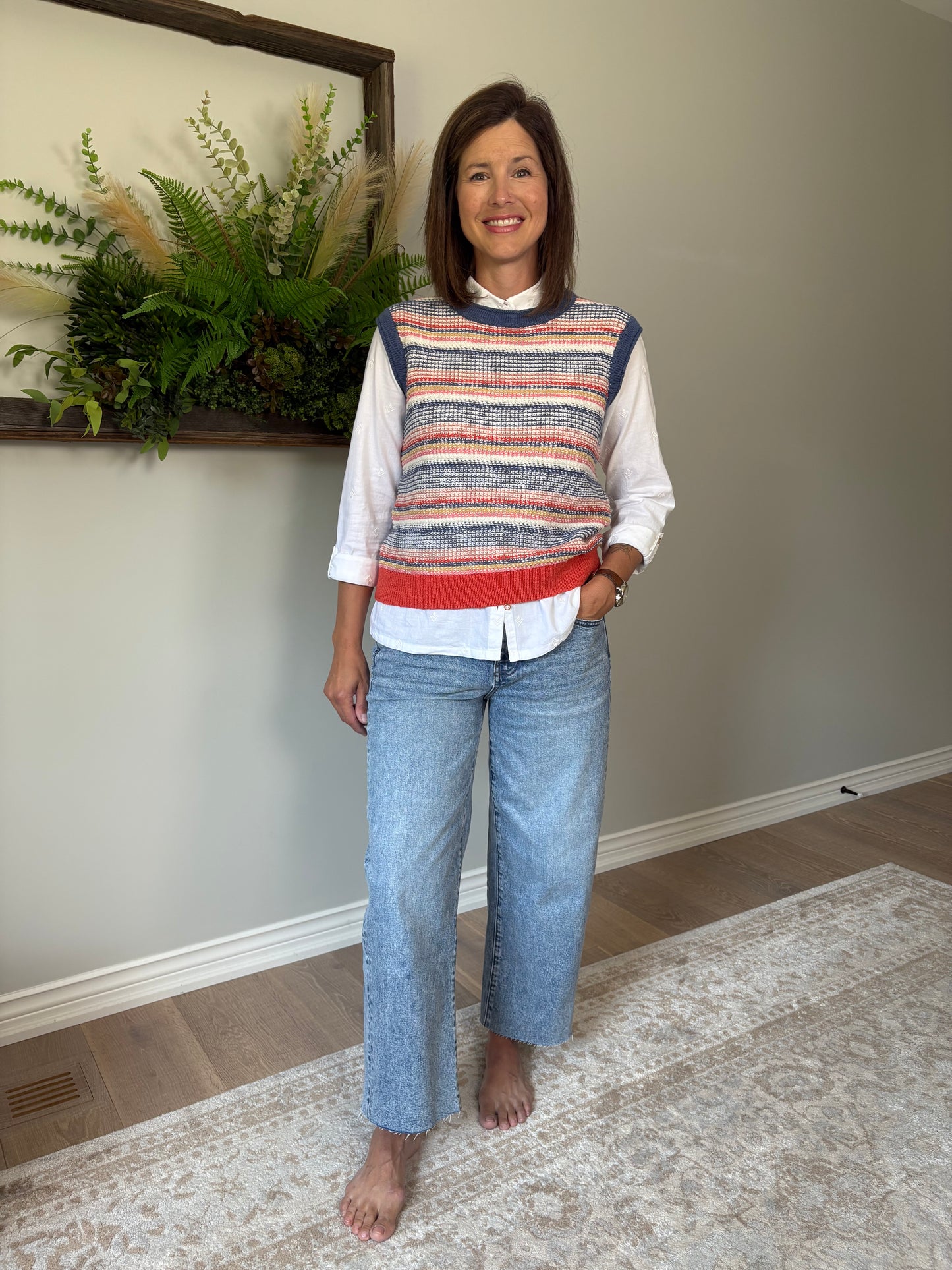 Tara Textured Vest