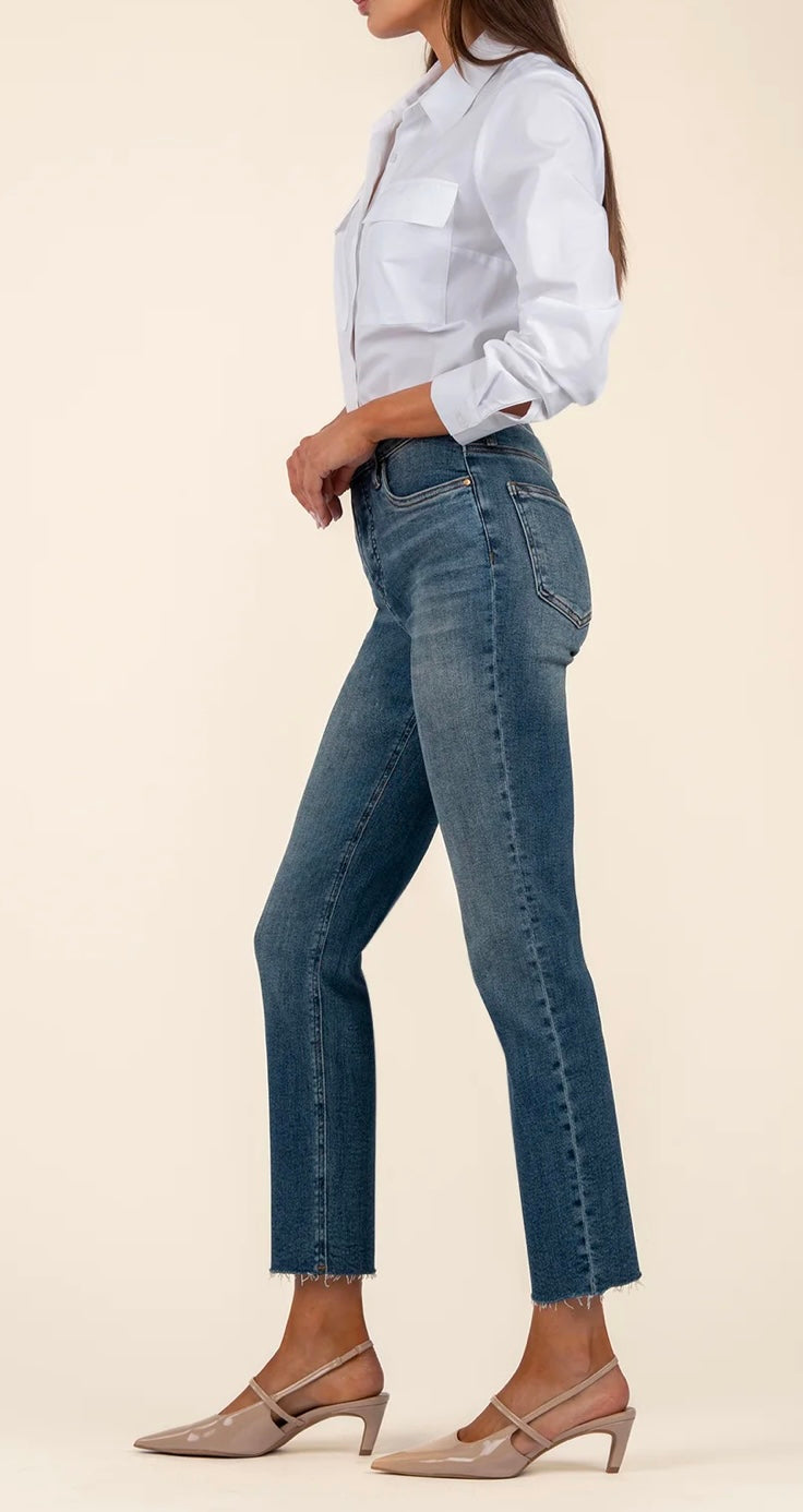 Rachel High Rise Mom Jean