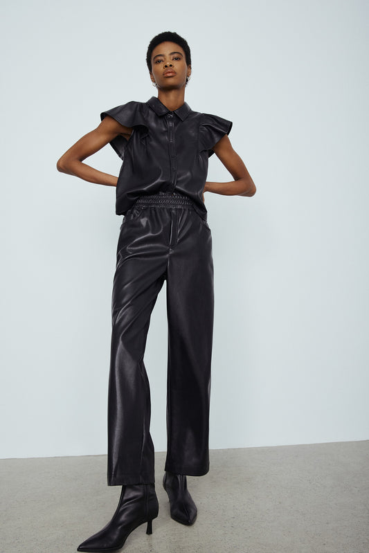 Harlow Faux Leather Pant