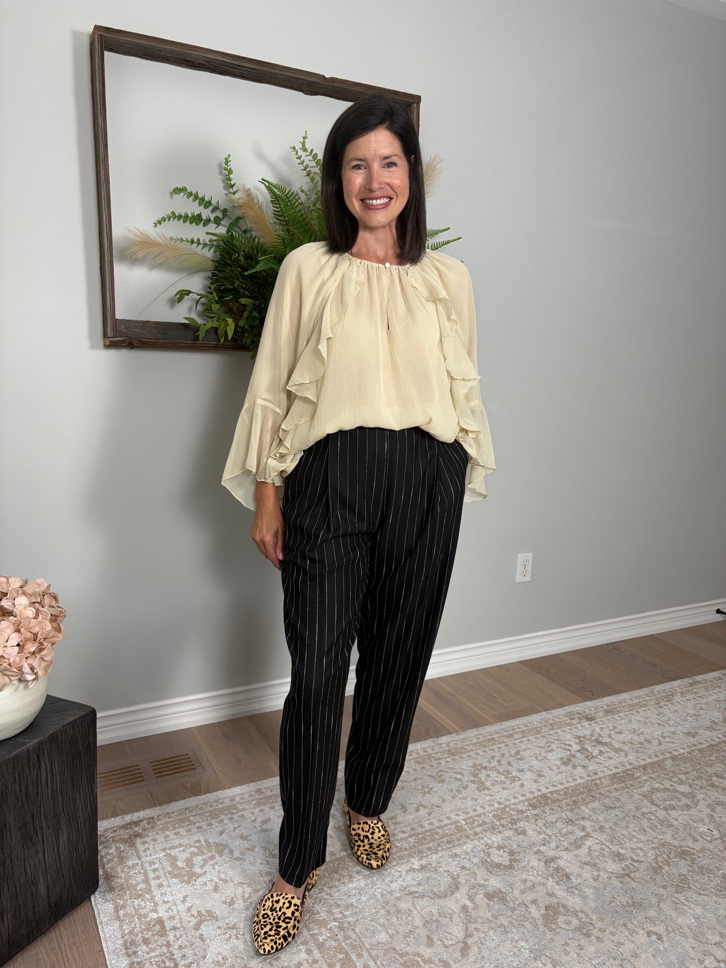 Regent Trouser ~ Pinstripes