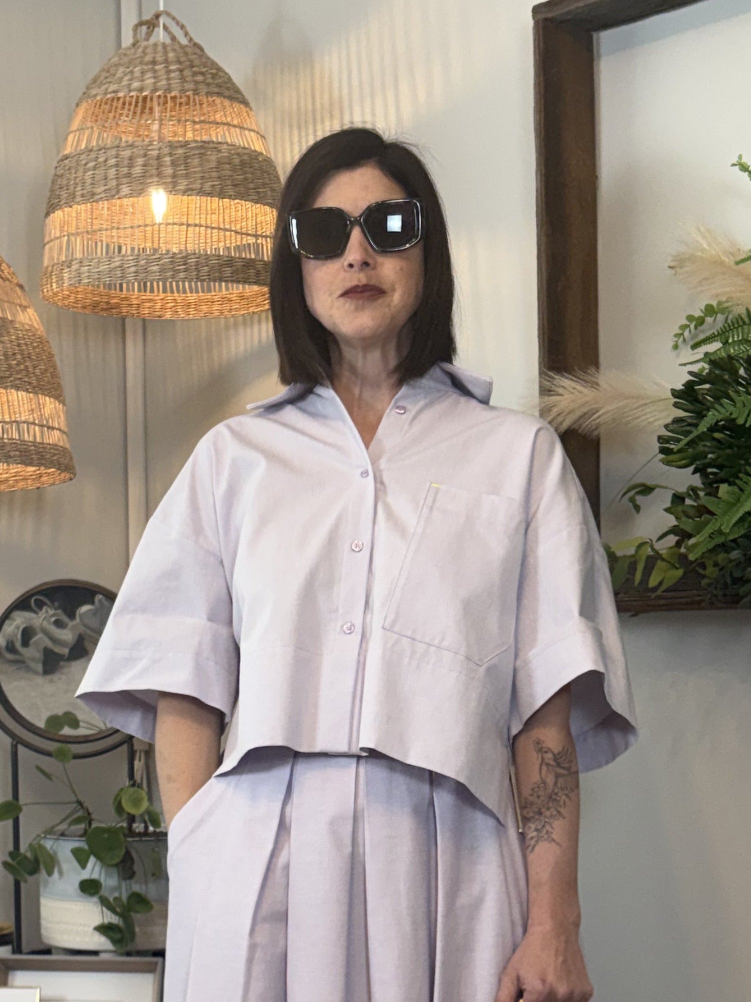 Montego Shirt - Lemon Cyprus