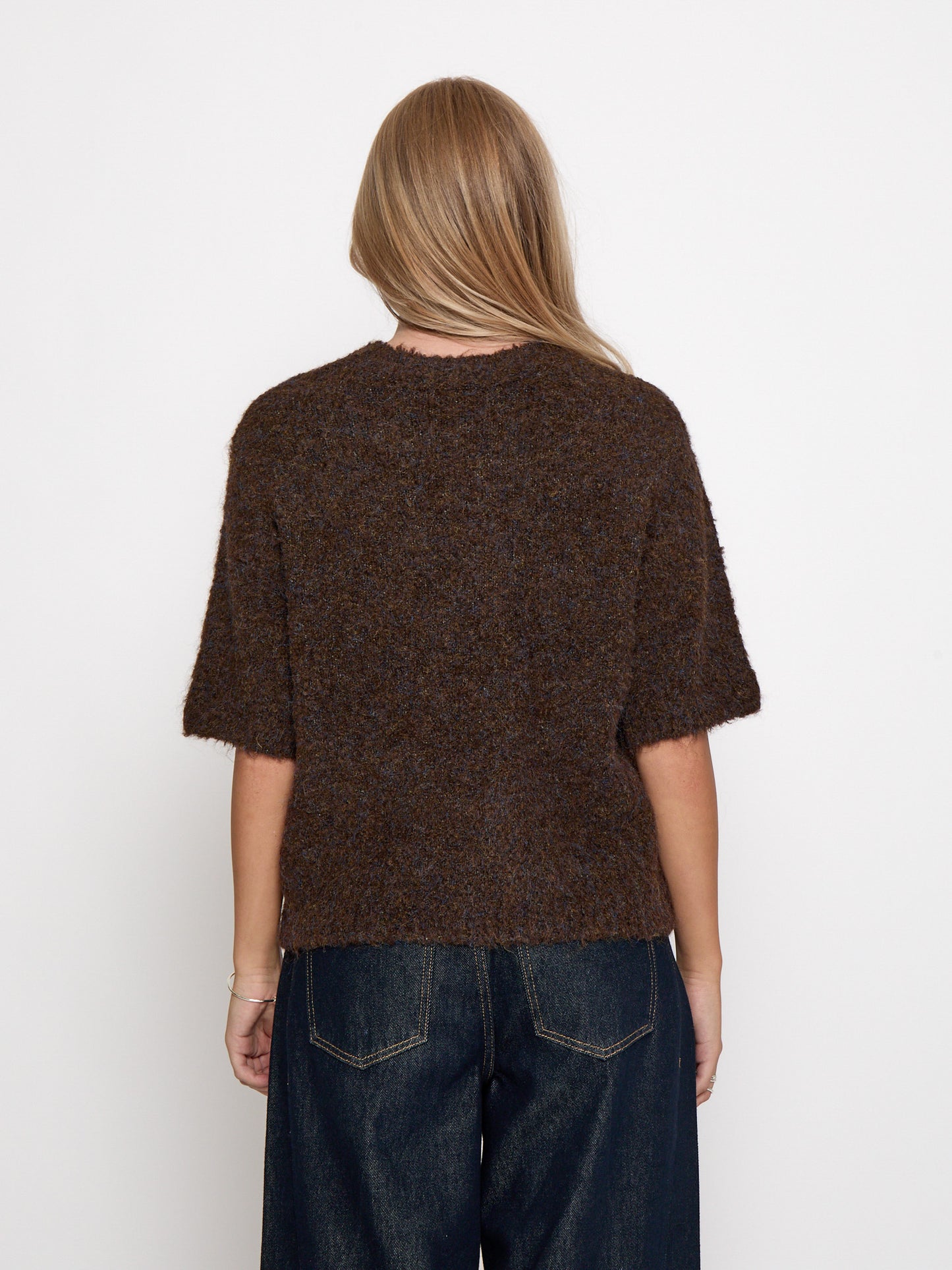Margrethe Knit Tee - Lemon Cyprus