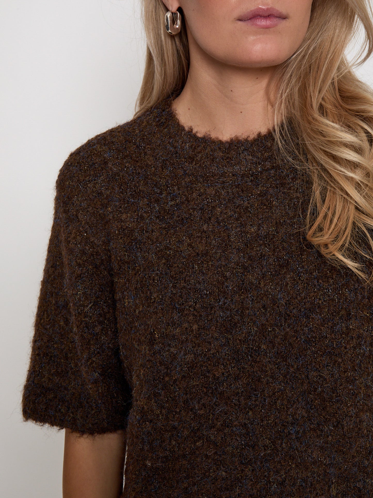Margrethe Knit Tee - Lemon Cyprus