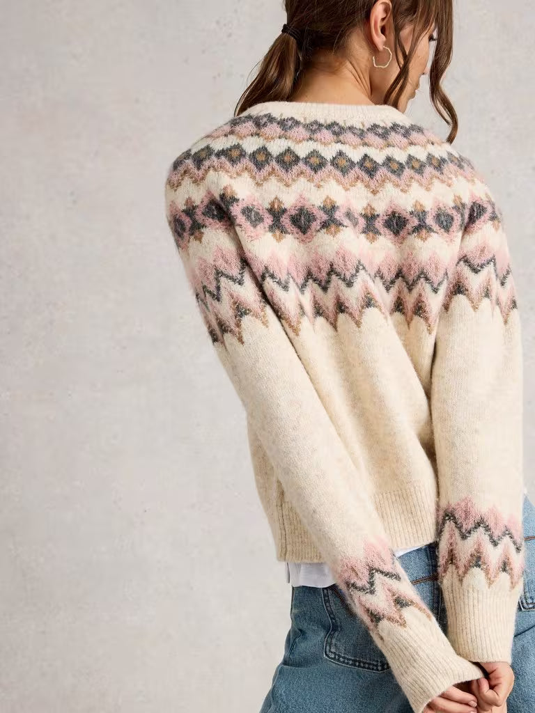 Arctic Fairisle Cardigan