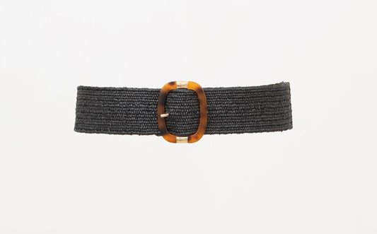 Black Weave Belt