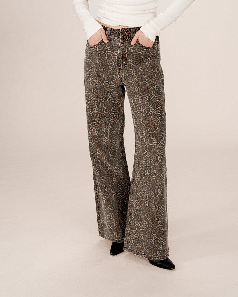 Socca Jeans ~ Leopard