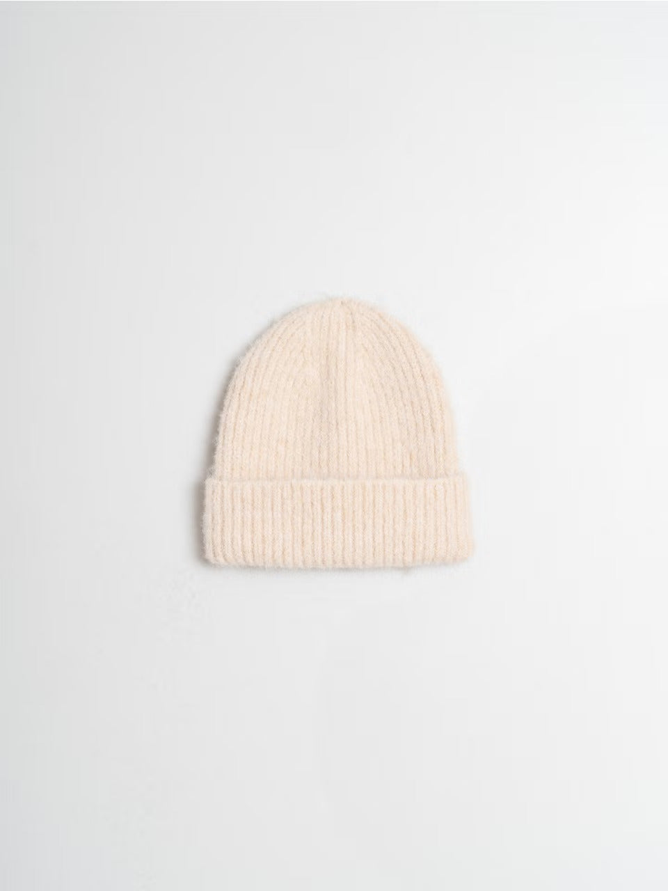 Knit Beanie ~ Cream