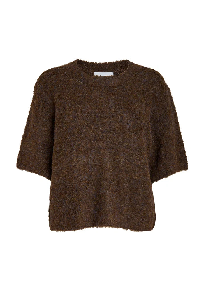 Margrethe Knit Tee - Lemon Cyprus