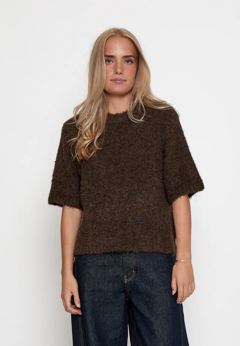 Margrethe Knit Tee - Lemon Cyprus