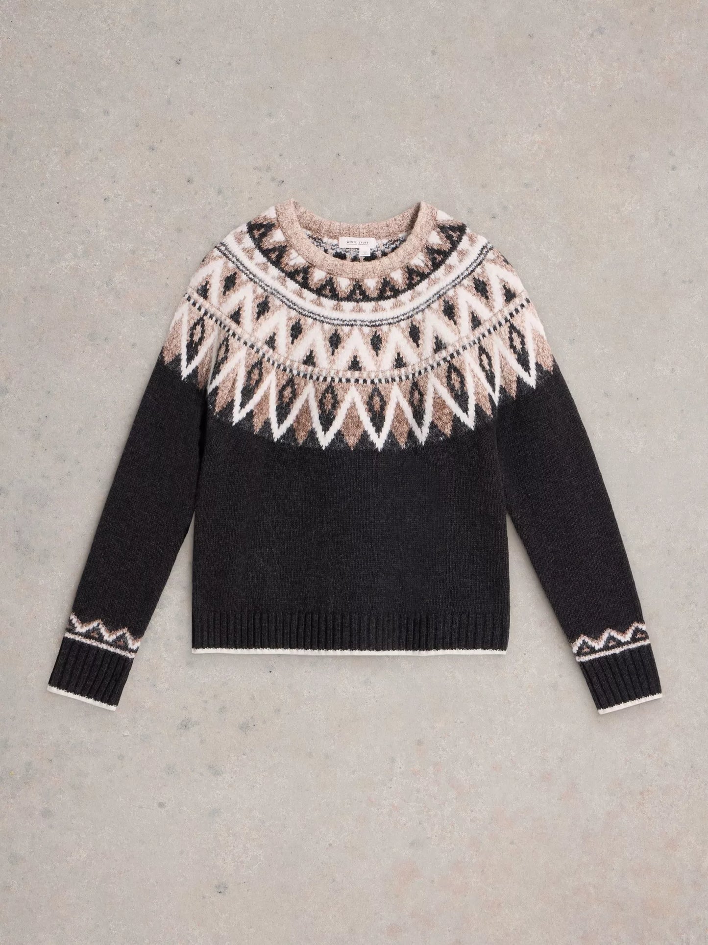 Mono Fairisle Sweater