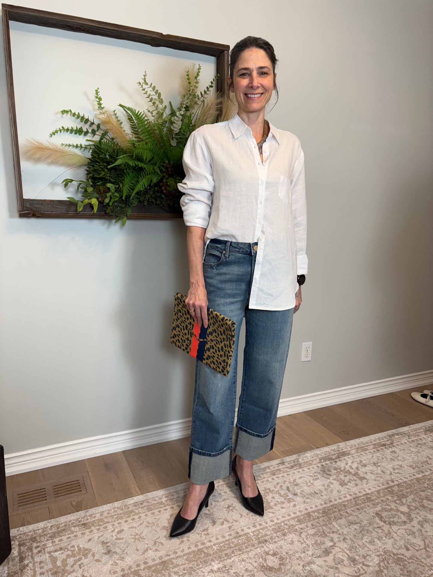 The Imogen Blouse by Naif is a white button-up shirt that belongs in every wardrobe. A true staple, this effortlessly chic piece is crafted from ultra-soft, lightweight woven linen for all-day comfort and breathability