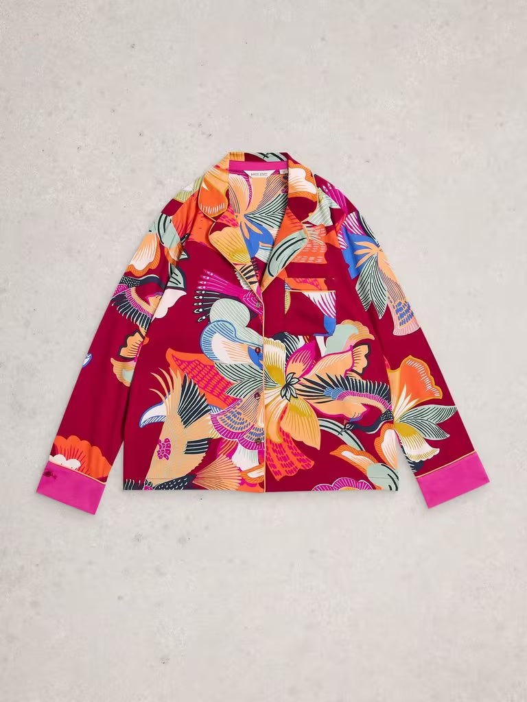 Nina Pyjama Set ~ Red Print