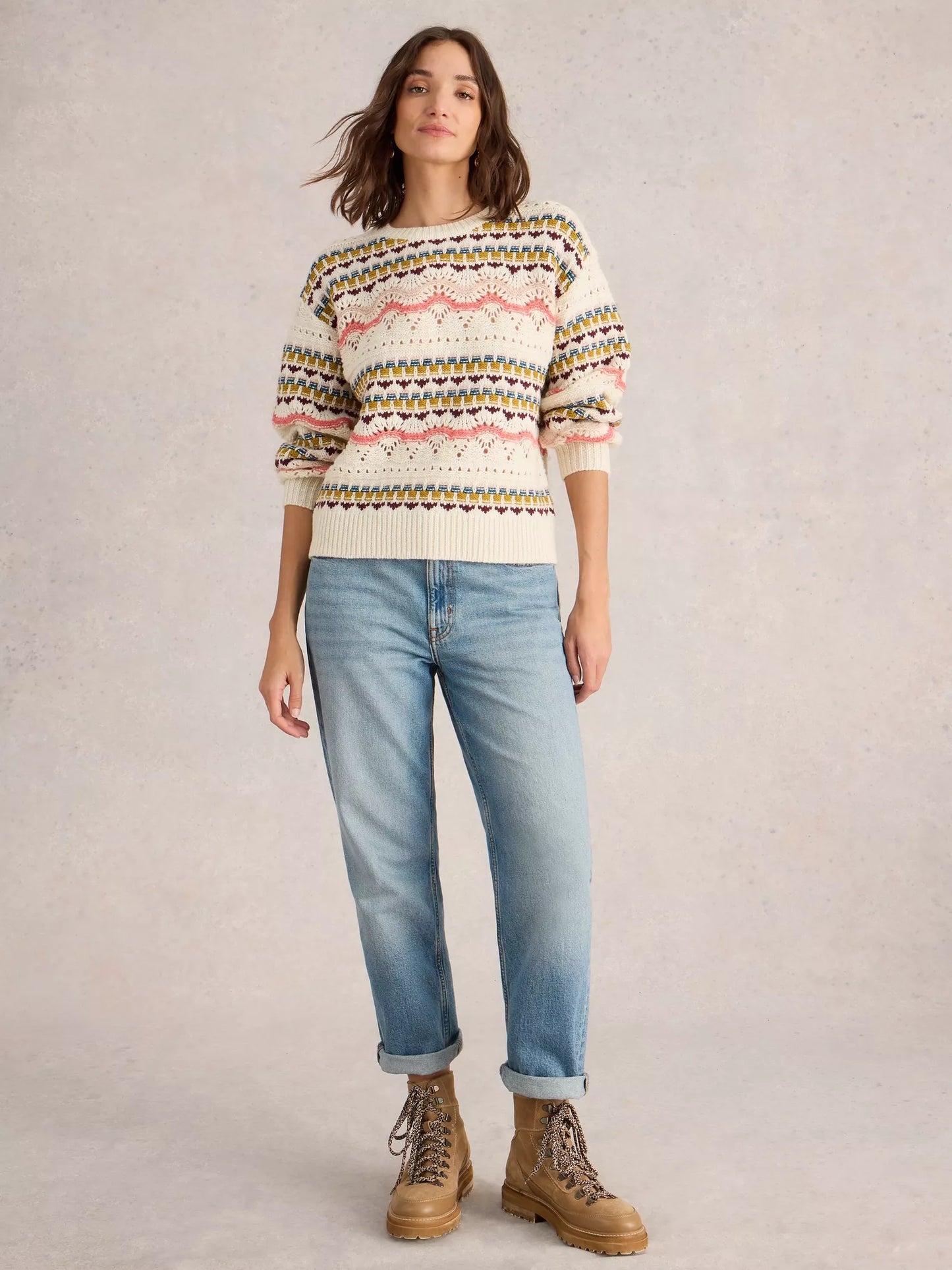 Piper Pointelle Sweater